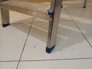 Escalera plegable aluminio