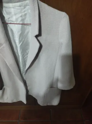 Abrigo Primavera Zara Beige