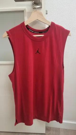 Camiseta sin mangas Jordan Roja