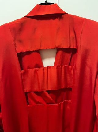 Vestido blazer rojo vintage Exclusive