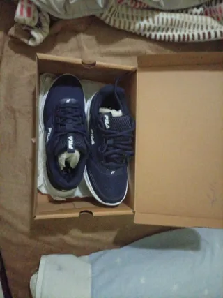 Zapatillas Fila Azul Marino