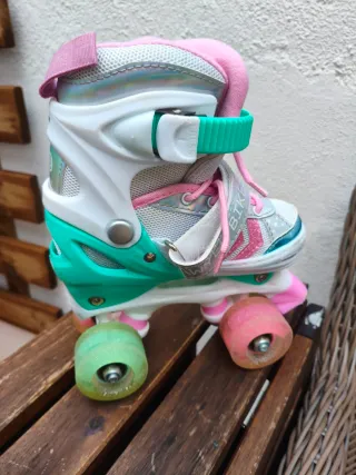 Patines Sawyer ajustables 4 Ruedas LED