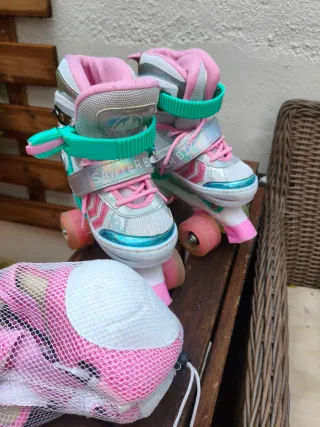 Patines Sawyer ajustables 4 Ruedas LED