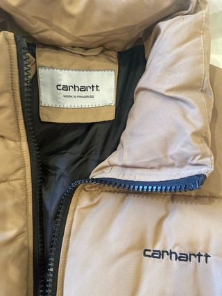 Abrigo de plumas Carhartt beige