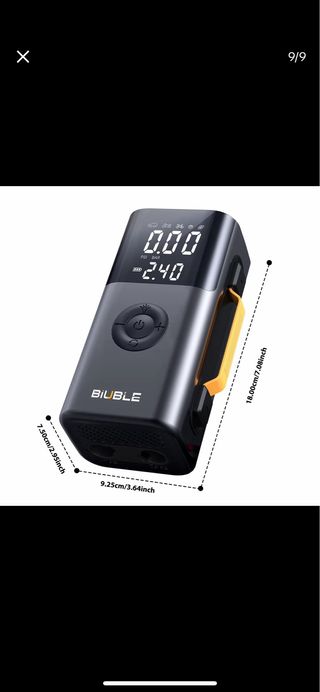 Arrancador Batería 9500A + Compresor Aire