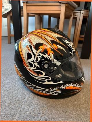 Casco Shark Dragón Negro