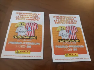 2 Cromos Adrenalyn XL Panini España