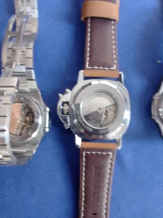 Lotes de Relojes Plata y Marrón