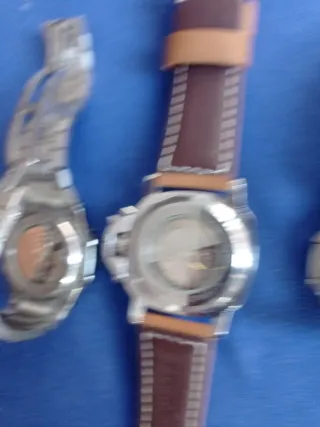 Lotes de Relojes Plata y Marrón