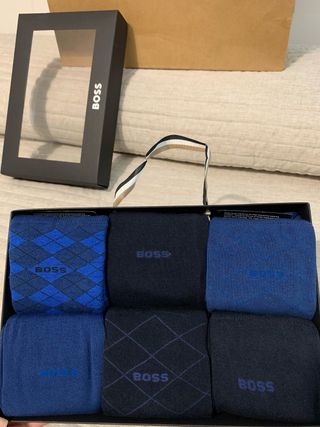 Set Regalo 6 Calcetines Boss Talla 40-46
