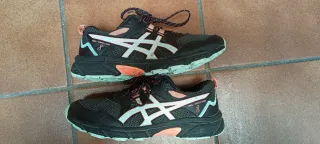 Zapatillas Asics Talla 36 Negro y rosa