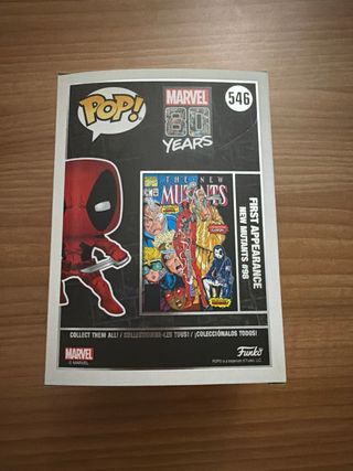 Funko Pop Deadpool 546 Marvel 80 Years