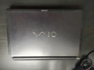 Sony VAIO VGN-TT4 Portátil Negro/Plata