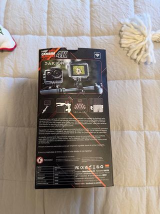 Cámara Deportiva Rakion 4K Ultra HD