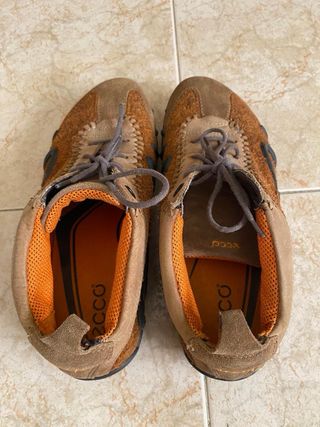 Zapatillas ECCO Piel Marrón Talla 37