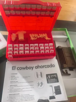Juego de mesa El cowboy ahorcado