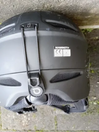 Casco da sci nero