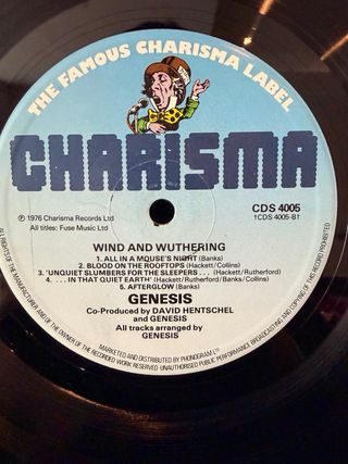 Genesis - A Wind and Wuthering. Vinilo