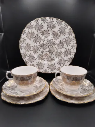 🇬🇧 Juego de merienda porcelana inglesa Colclough