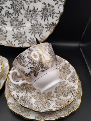 🇬🇧 Juego de merienda porcelana inglesa Colclough