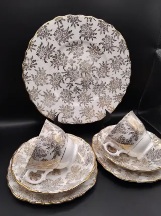 🇬🇧 Juego de merienda porcelana inglesa Colclough