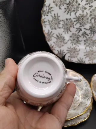 🇬🇧 Juego de merienda porcelana inglesa Colclough