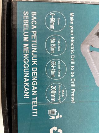 Soporte para taladro eléctrico