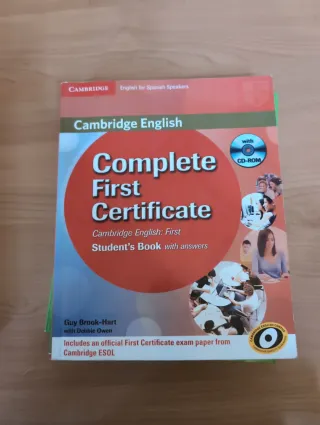 Complete First for Schools for Spanish Speakers...
