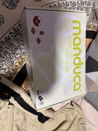 Mochila portabebés Manduca ergonómica