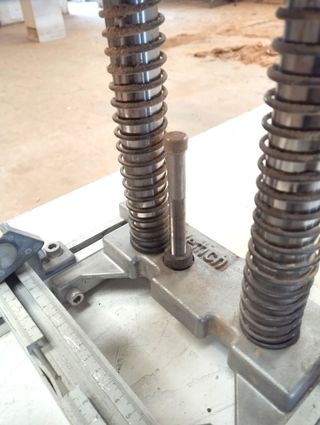 Taladro cazoletas bisagras HETTICH Blue MAX Mini