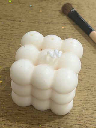 Vela artesanal burbuja