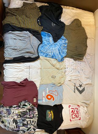 Lote +50 camisetas (Diesel, G-Star, Volcom, DC,..)