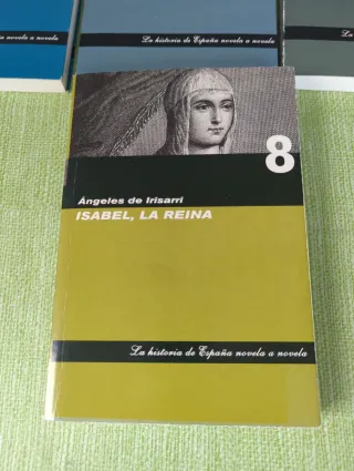 Lote 7 libros la historia de españa novela ABC.