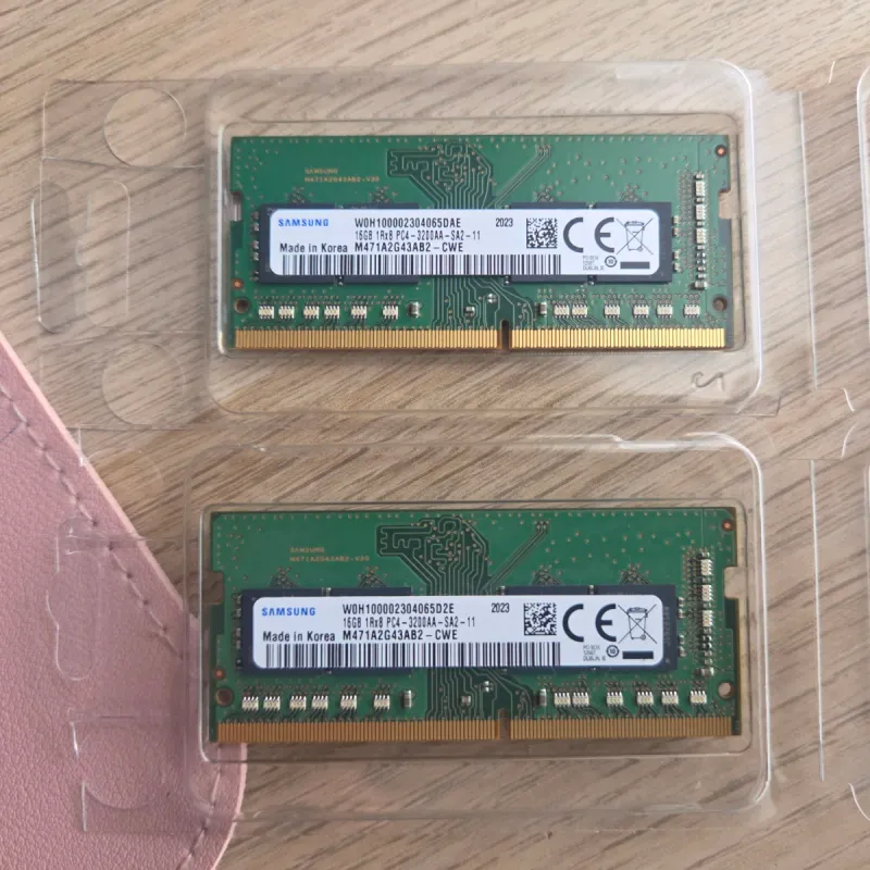 32gb Ram. 2 Módulos RAM Samsung DDR4 16GB PC4-3200 afbeelding 2