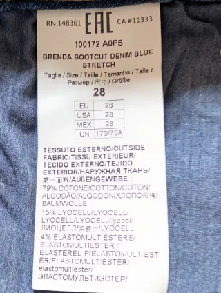 Jeans capri Pinko Brenda bootcut