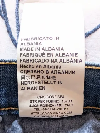 Jeans capri Pinko Brenda bootcut