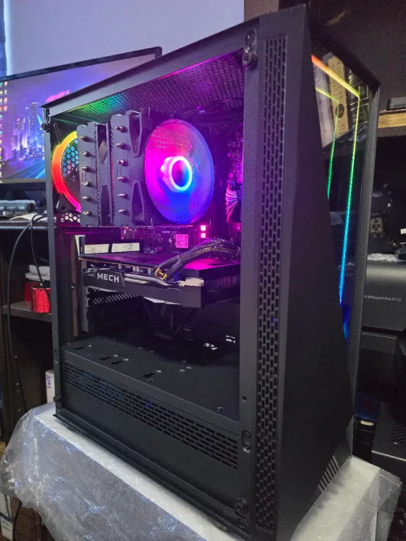 PC Gaming Ryzen 8400 RTX 3060 16GB DDR5 afbeelding 2