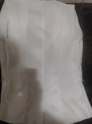 Chaleco blanco elegante