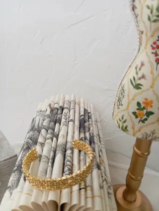 Pulsera rígida dorada