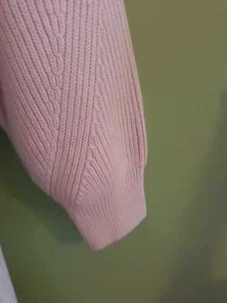 Vestido de punto beige