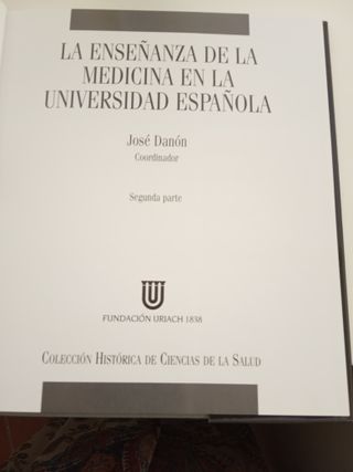 LA ENSEÑANZA DE LA MEDICINA EN LA UNIVERSIDAD ESPA