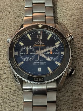 Reloj Omega Seamaster Chronometer Azul