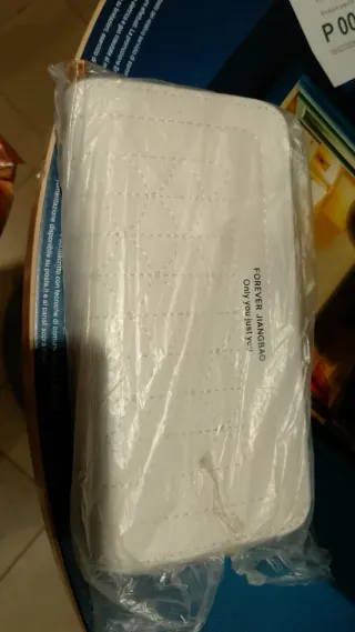 Portafoglio FOREVER JIANGBAO bianco