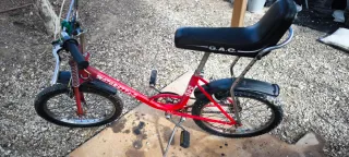 Bicicleta Motoretta GAC Roja