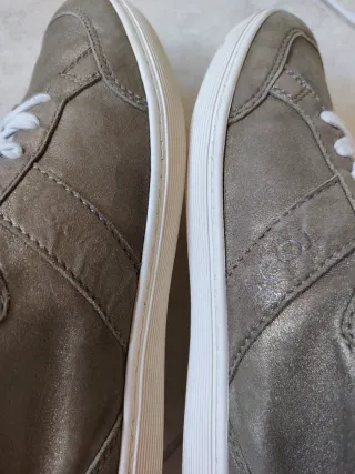 Tod's Sneakers Donna Pelle Oro