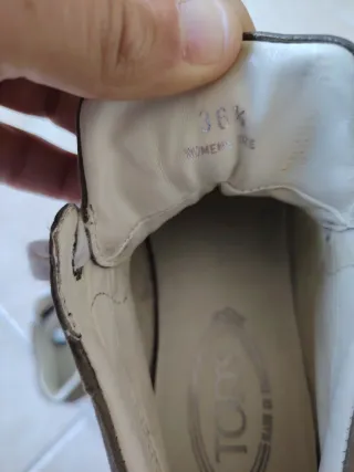 Tod's Sneakers Donna Pelle Oro