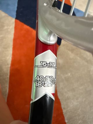 Raqueta de Tenis Dunlop Roja