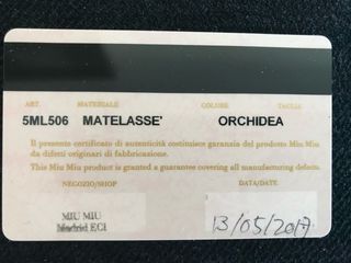 Miu Miu Cartera Rosa Palo