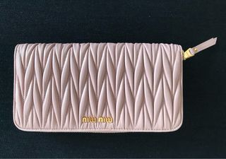 Miu Miu Cartera Rosa Palo