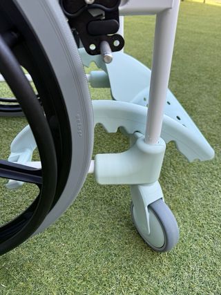 Silla ruedas ducha y wc Etac Clean autopropulsable